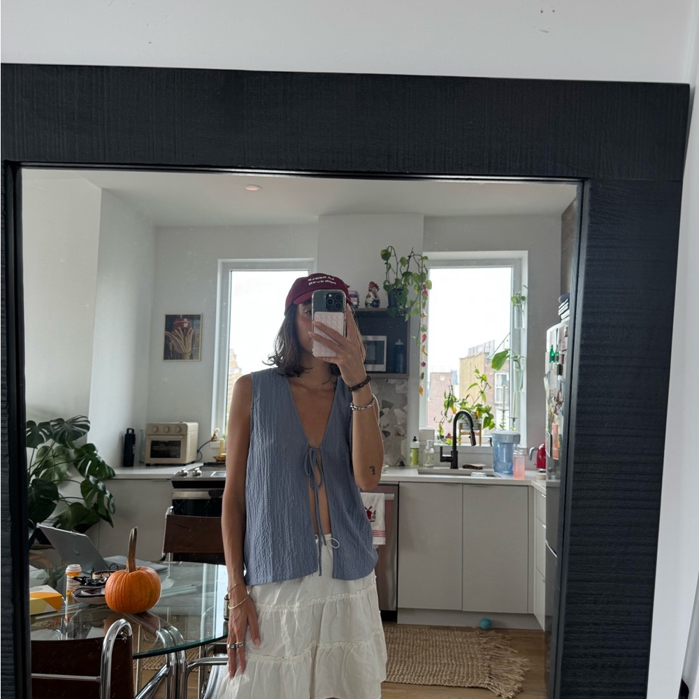 Things Between blue NWT top